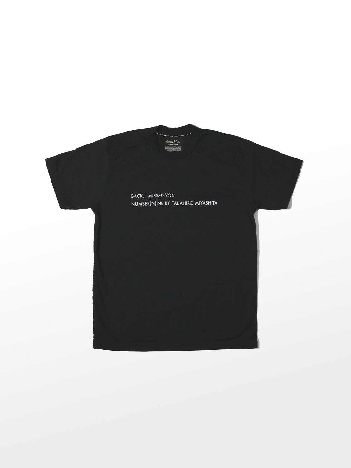BACK, I MISSED YOU. 詳細画像 BLACK 1