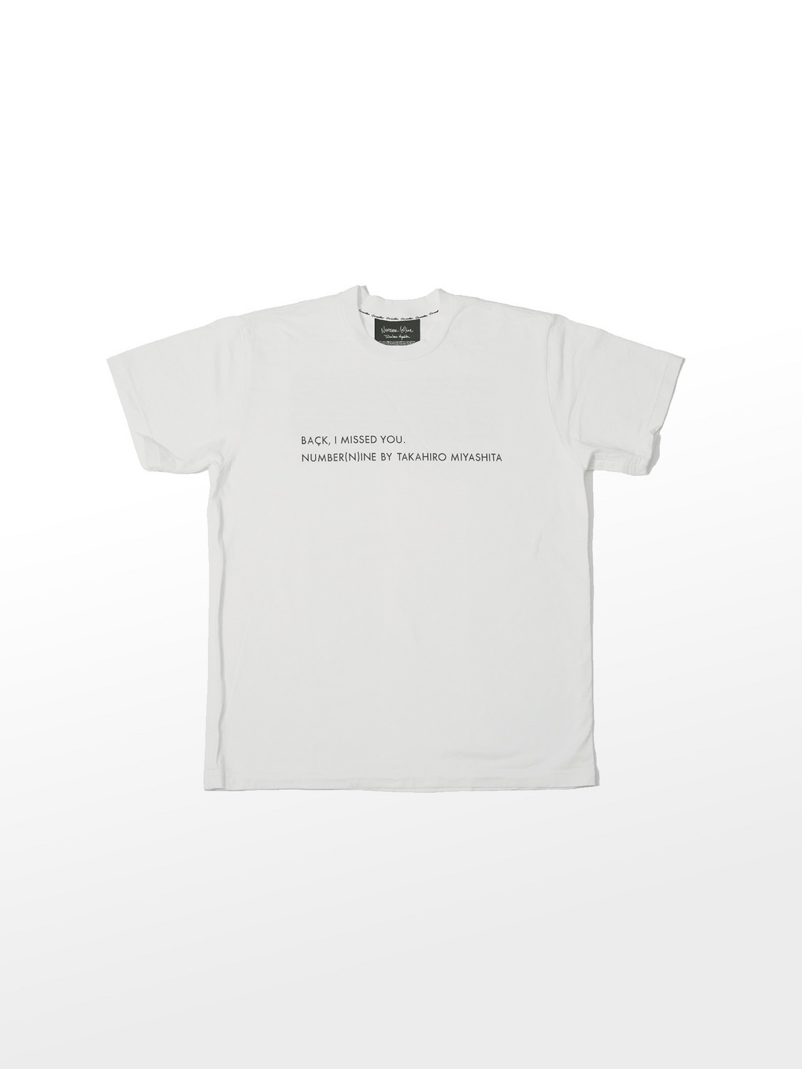 BACK, I MISSED YOU. 詳細画像 WHITE 1
