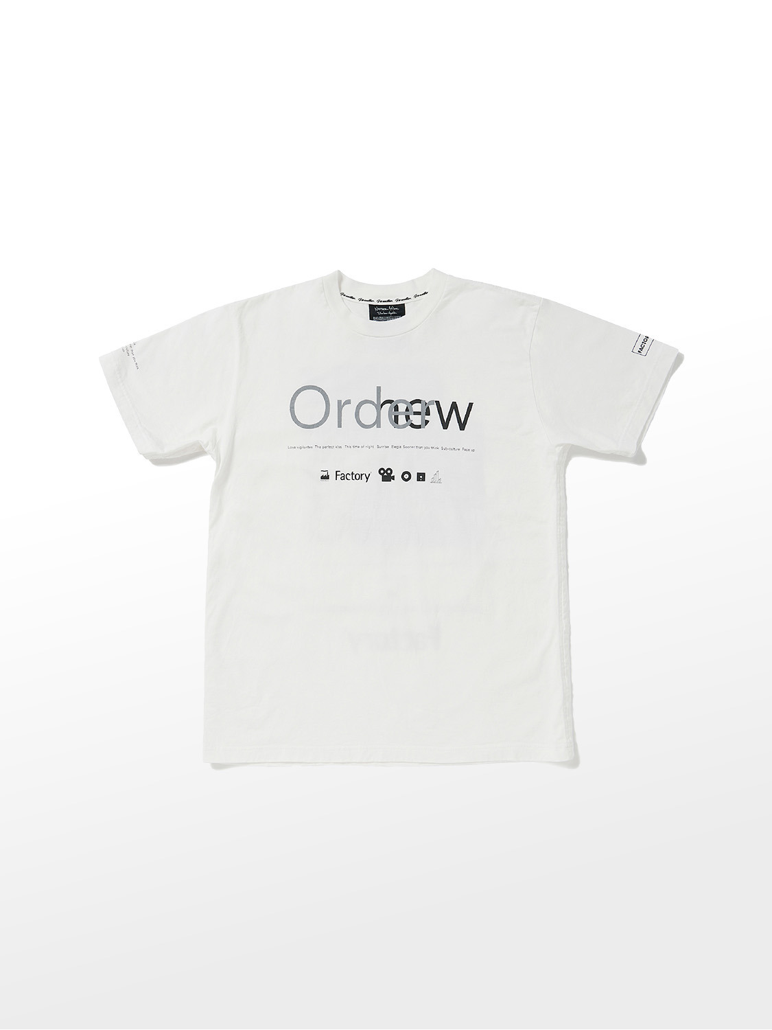 T-SHIRTS | New Order Ver.2 | NUMBER(N)INE by Takahiro Miyashita